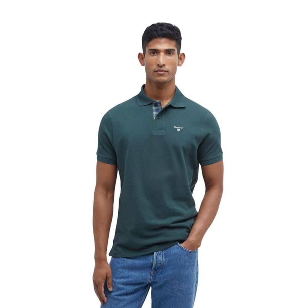 Barbour Bicolor Cotton Polo Men's Shirt